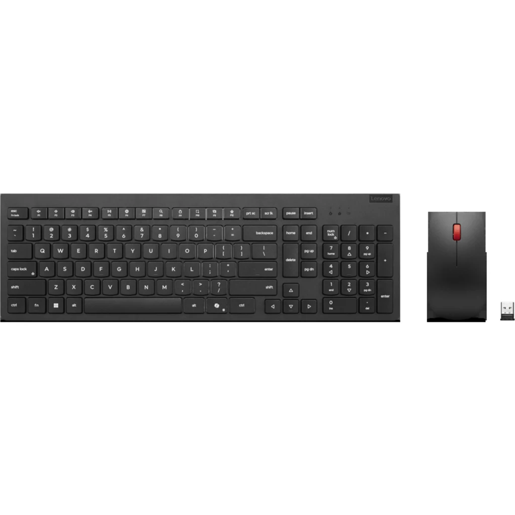 Imagen 3 de Kit Teclado Mouse Inalámbrico Lenovo Essential Gen2 Teclado Español(sin bateria)