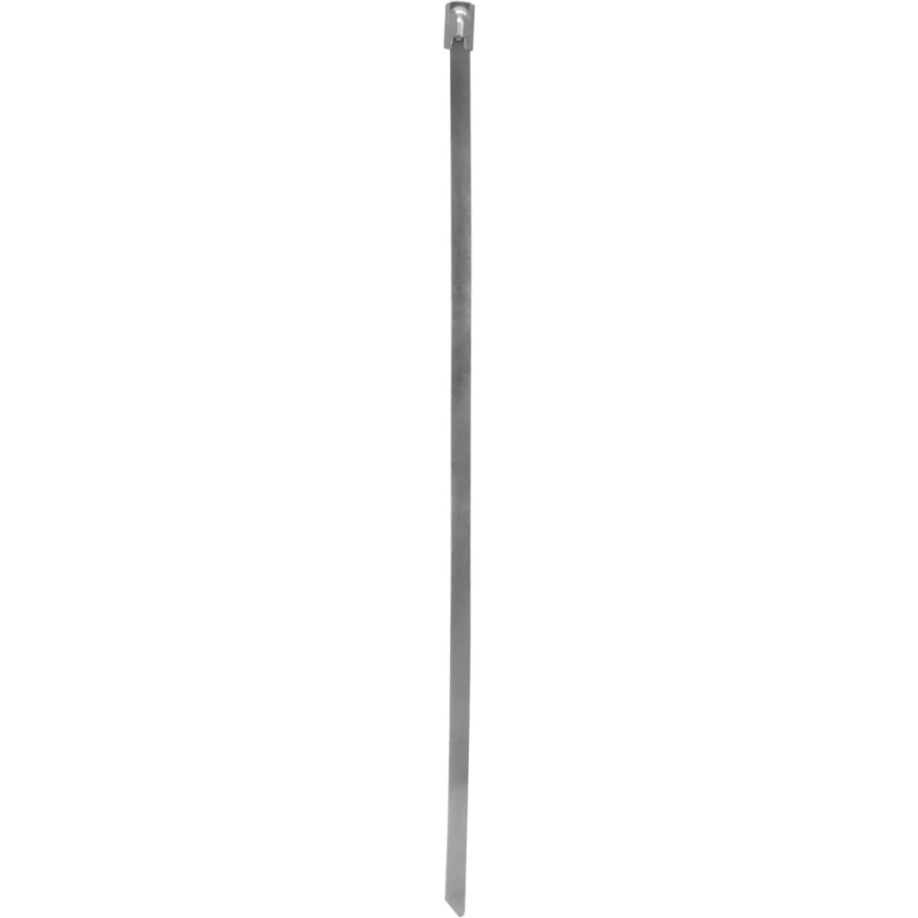 Imagen 1 de Amarra 200x4,5mm Acero Inoxidable 0,3mm 100-unidades Metalica