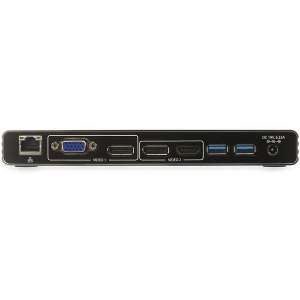 Imagen 3 de Docking Station StarTech Thunderbolt 3 a 2*DP HDMI 2*USB-A VGA Colr Gris