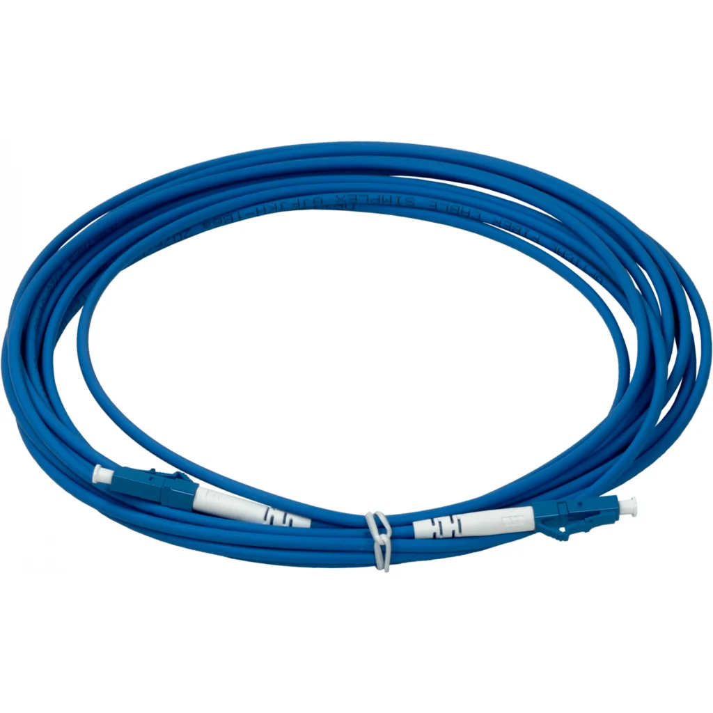 Imagen 1 de BLINDADO 5MT LC-LC MONOMODO SM SIMPLEX JUMPER CABLE FIBRA 3.0MM 9/125