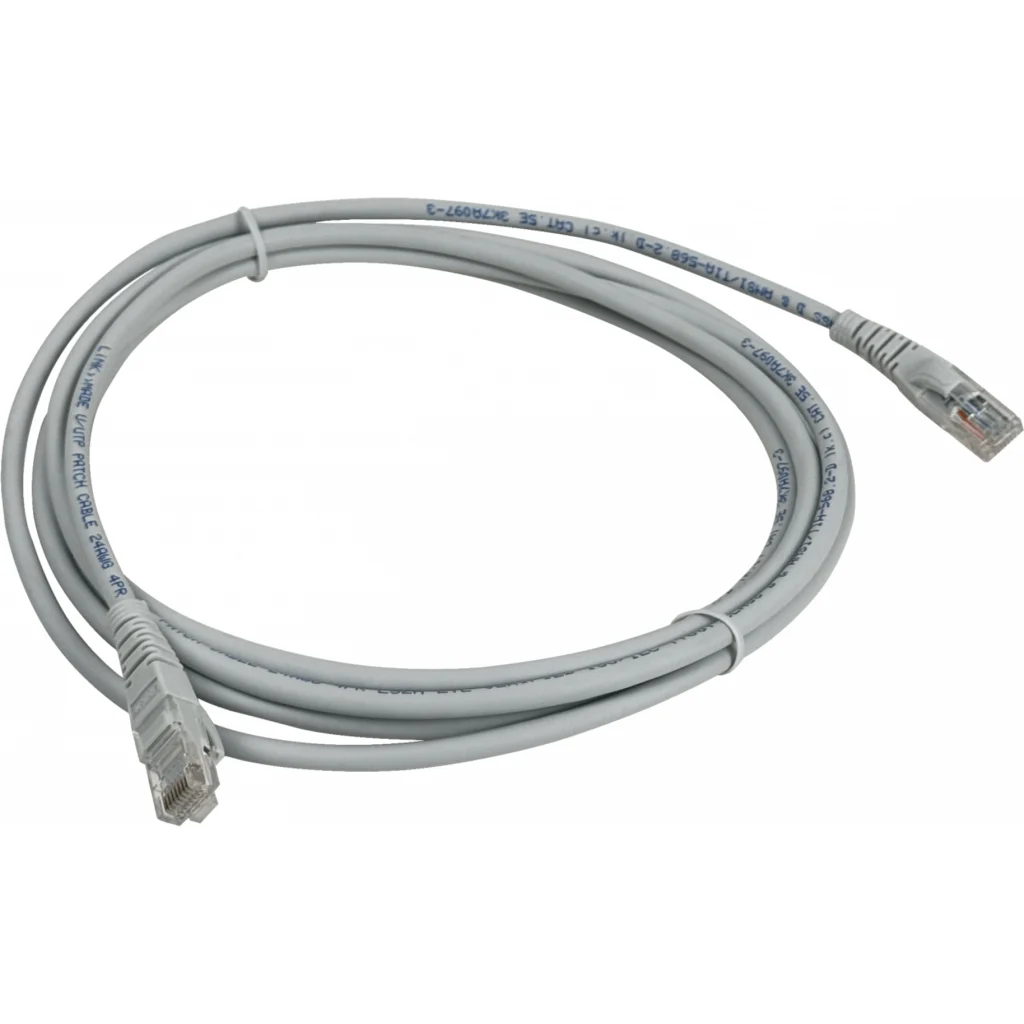 Imagen 1 de Cable Patch Inyectado Multifilar Linkmade 3 MT Cat5E Gris Lszh