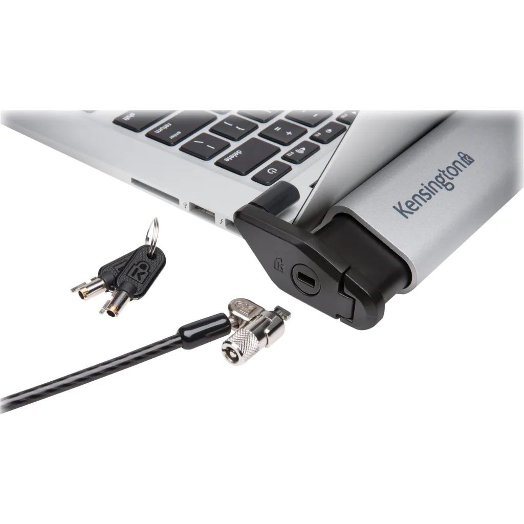 Imagen 5 de Candado de Llave para Laptop Microsaver 2.0, Negro/Plata - Kensington