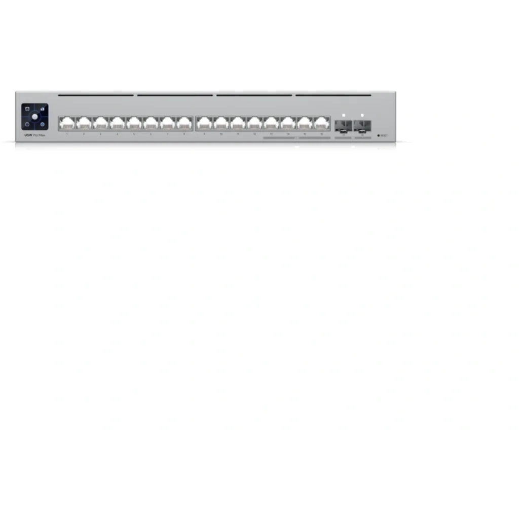Imagen 2 de Switch Ubiquiti UniFi USW-PRO-MAX-16 Layer 3 16-Port Gigabit