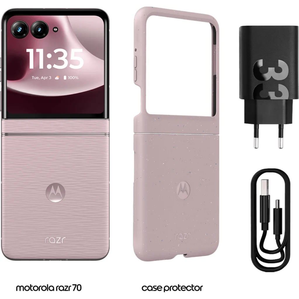 Imagen 1 de Motorola Razr 70 - Cellular phone - Pink