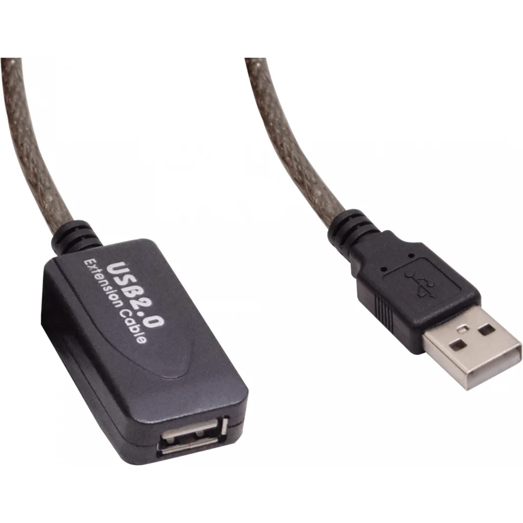 Imagen 1 de Cable Extension USB-A Macho a USB-A Hembra v2.0 Activo 5mts