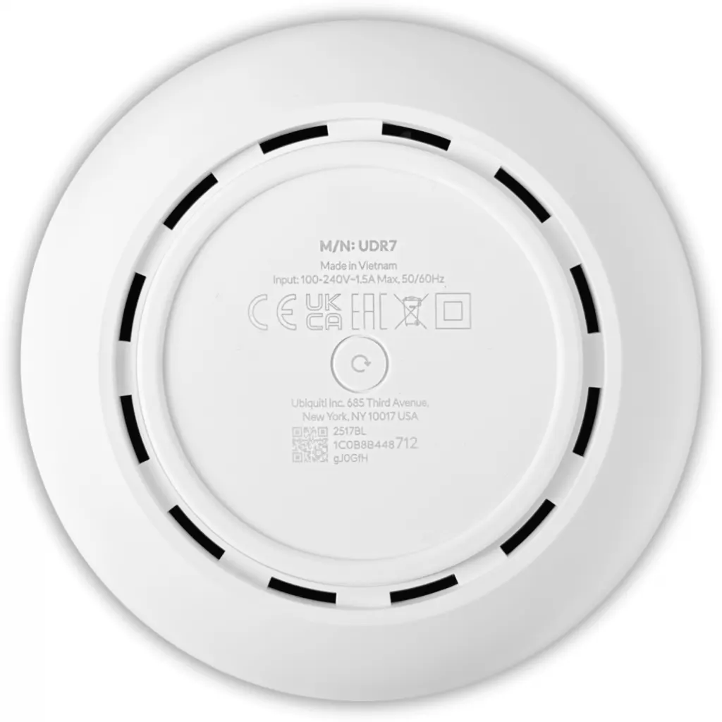 Imagen 4 de Dream Router 7 (UDR7) Ubiquiti UniFi - WiFi 7, 10G SFP+, 2.5GbE, PoE, NVR Integr