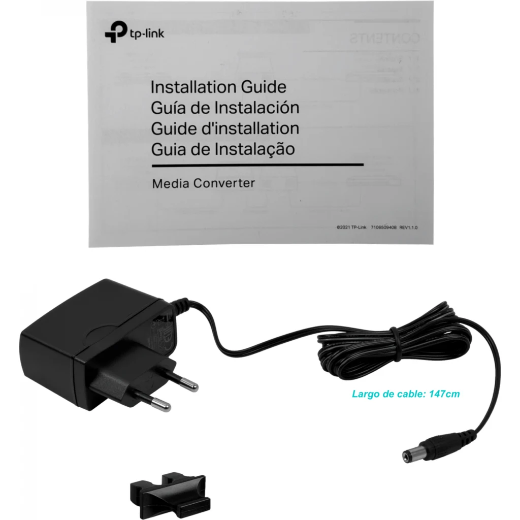 Imagen 4 de Conversor de fibra optica multimodo SC / mod. MC200CM TPLink