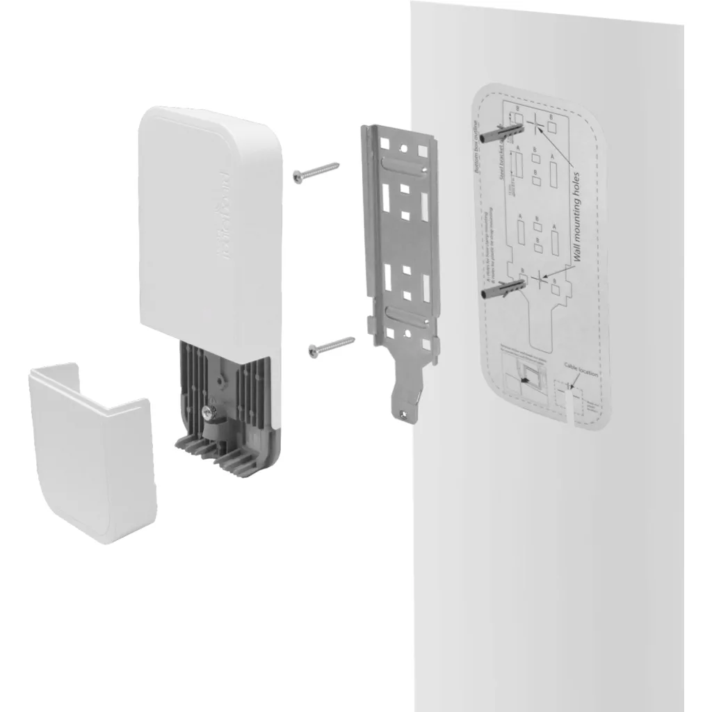 Imagen 4 de MIKROTIK 180o PtMP BeamForming 60GHz 802.11ad 1-1000 L4 inc-24V 1Gbps