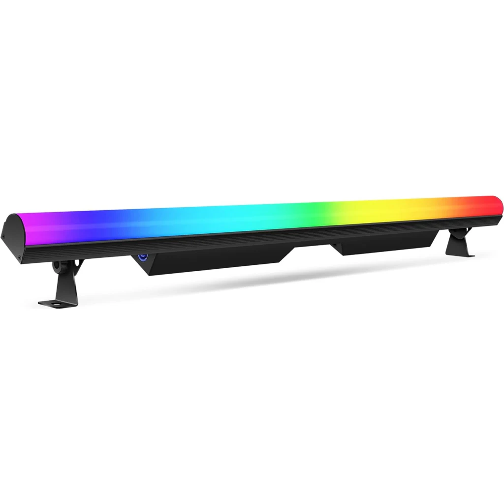 MLAB LUZ FIESTA BARRA 144 LED PIXEL CONTROLLER WALL STROBE MIC MUSIC RGB 3 EN 1