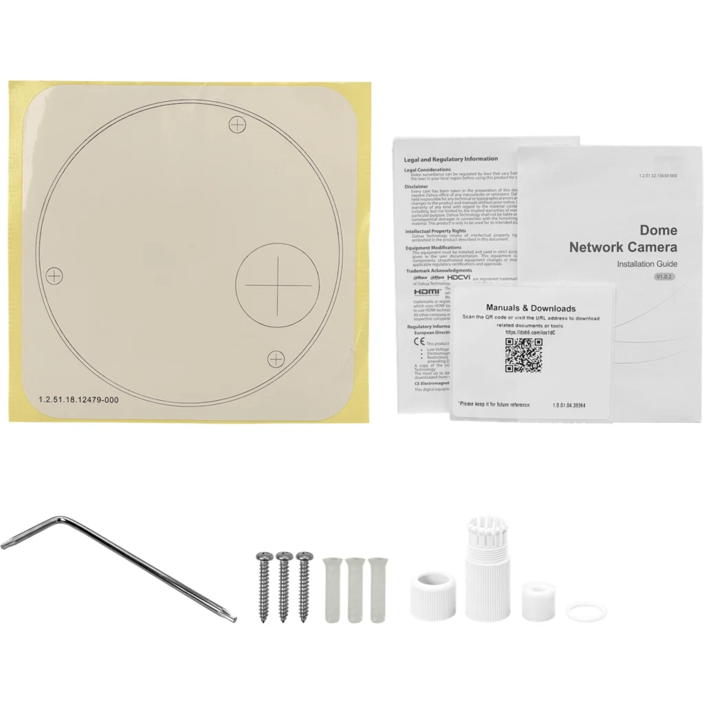 Imagen 2 de DAHUA Domo 2MP Fijo-2,8mm IP67 IK10 Poe IR30mt Camara MicroSD WizSense