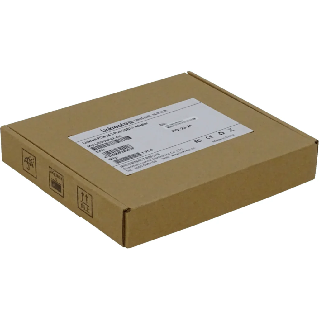 Imagen 2 de LRLINK PCIe-x4 2-USB3.1 C+A Tarjeta PCIExpress Chipset ASM1142 10gbps