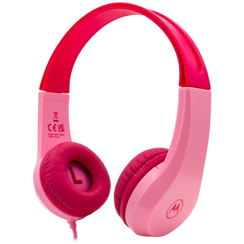 AUDIFONO MOTOROLA JR 200 CON CABLE M/LIBRES ROSADO