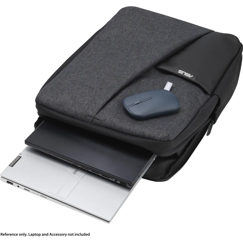 Imagen 4 de Mochila Asus AP4600 Backpack, para Notebook hasta 16" Polyester Color Gris