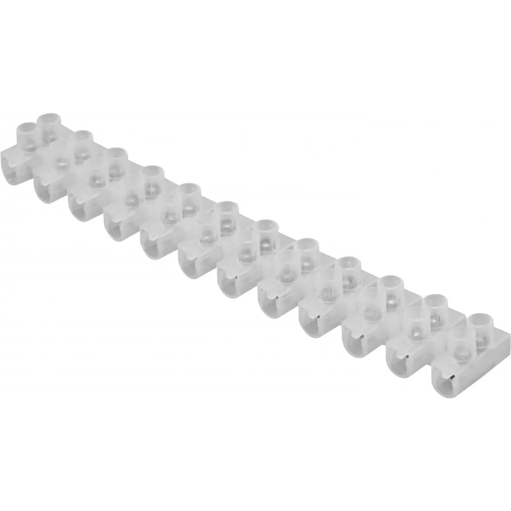Imagen 2 de 30-Ampere 6mm2 12-Pares Regleta-Tornillos 380V 30A-Max 160x20,5x15mm
