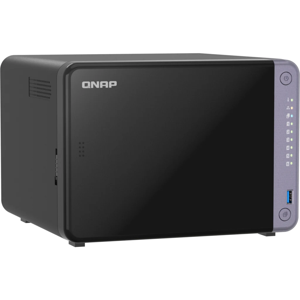 Imagen 3 de NAS QNAP TS-632X, 6 Bahías, Alpine AL524, 1*SoDIMM DDR4 