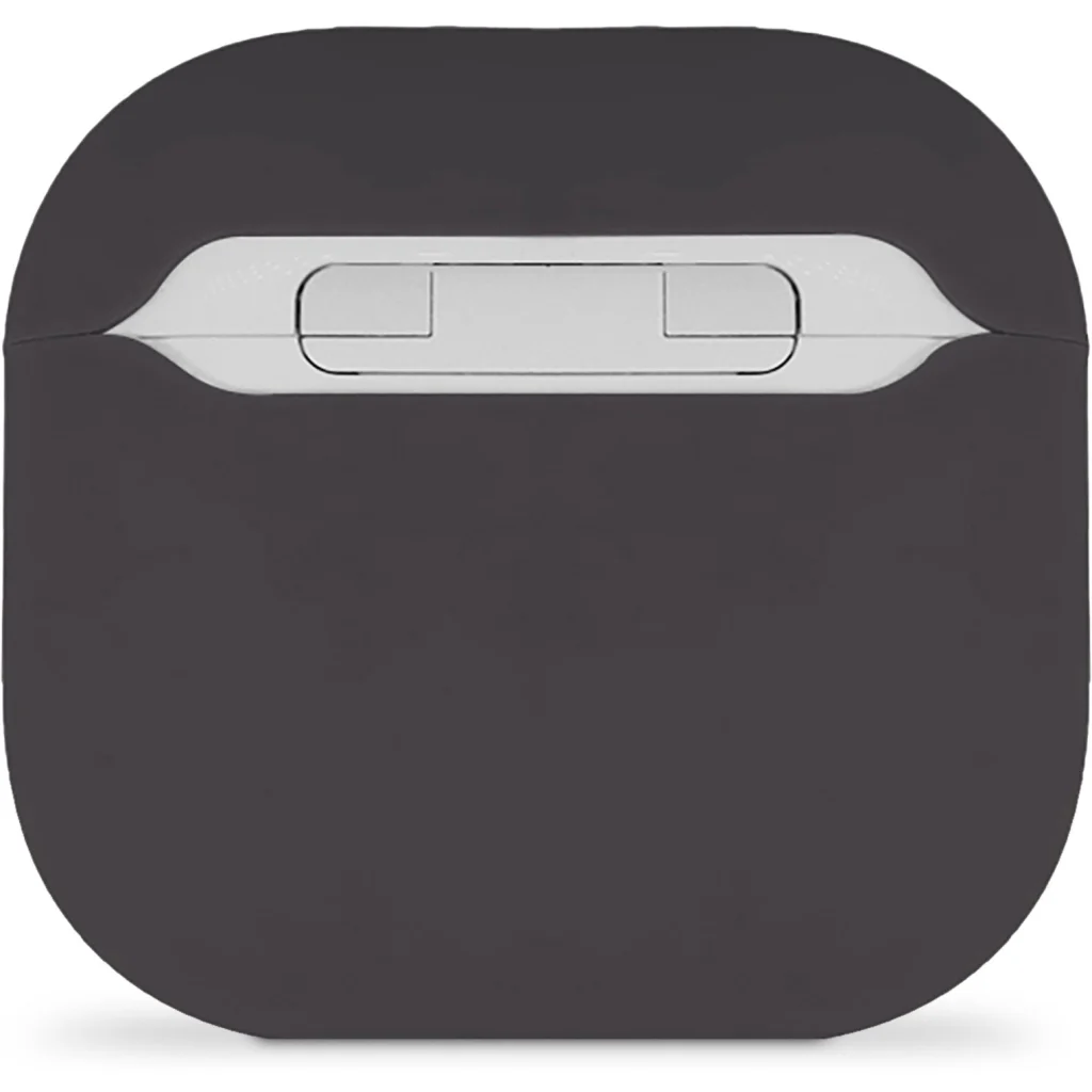 Imagen 1 de Funda silicona AirCase Pro para Airpods 4 Gen Decoded negra