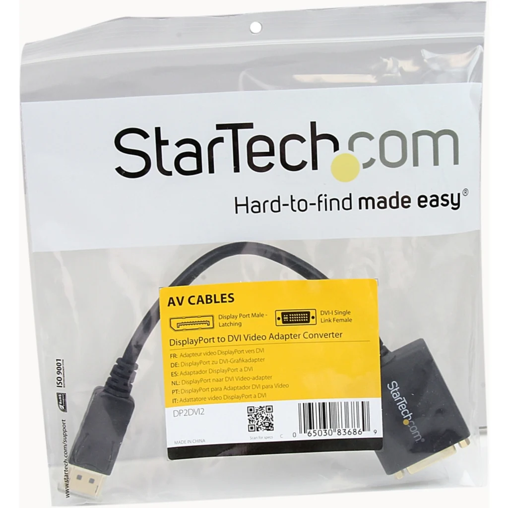 Imagen 4 de Adaptador de Video DisplayPort Macho a DVI Hembra 1920x1200 Pasivo - StarTech 