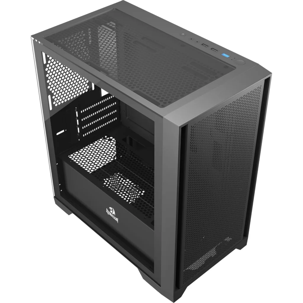 Imagen 5 de Gabinete Gamer Redragon GC-540, Vidrio templado Mini ITX, Micro ATX Negro