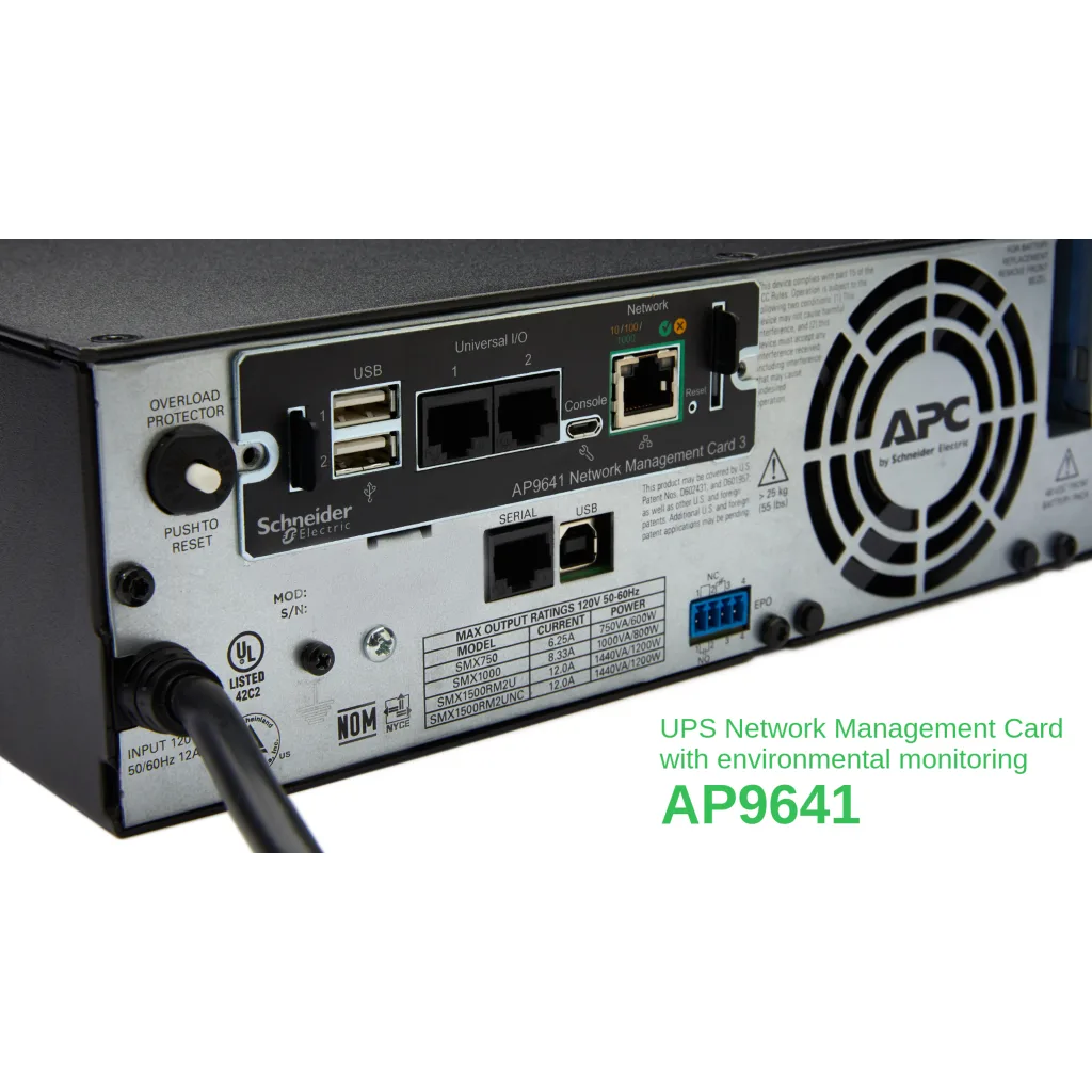 Imagen 5 de UPS Network Management Card 3 with Environmental Monitoring