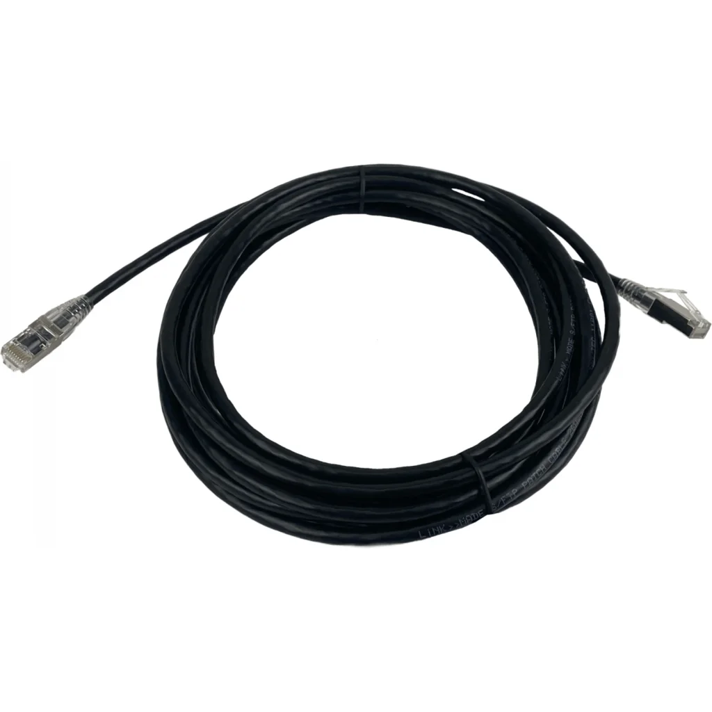 LINKMADE Ext 5mt Cat6 SF/UTP Negro Cable Exterior Multifilar