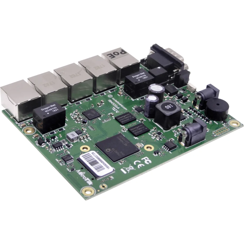 Imagen 1 de MIKROTIK 680MHz 256mb 5-1000 L5 1-mSD Router req-Caja req-Fuente