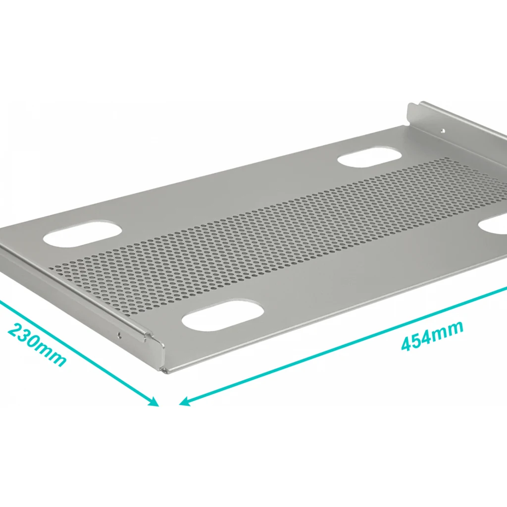 Imagen 3 de UBIQUITI Bandeja Ventilada Mini p/URACK Soporta-20Kg 454x230x27mm