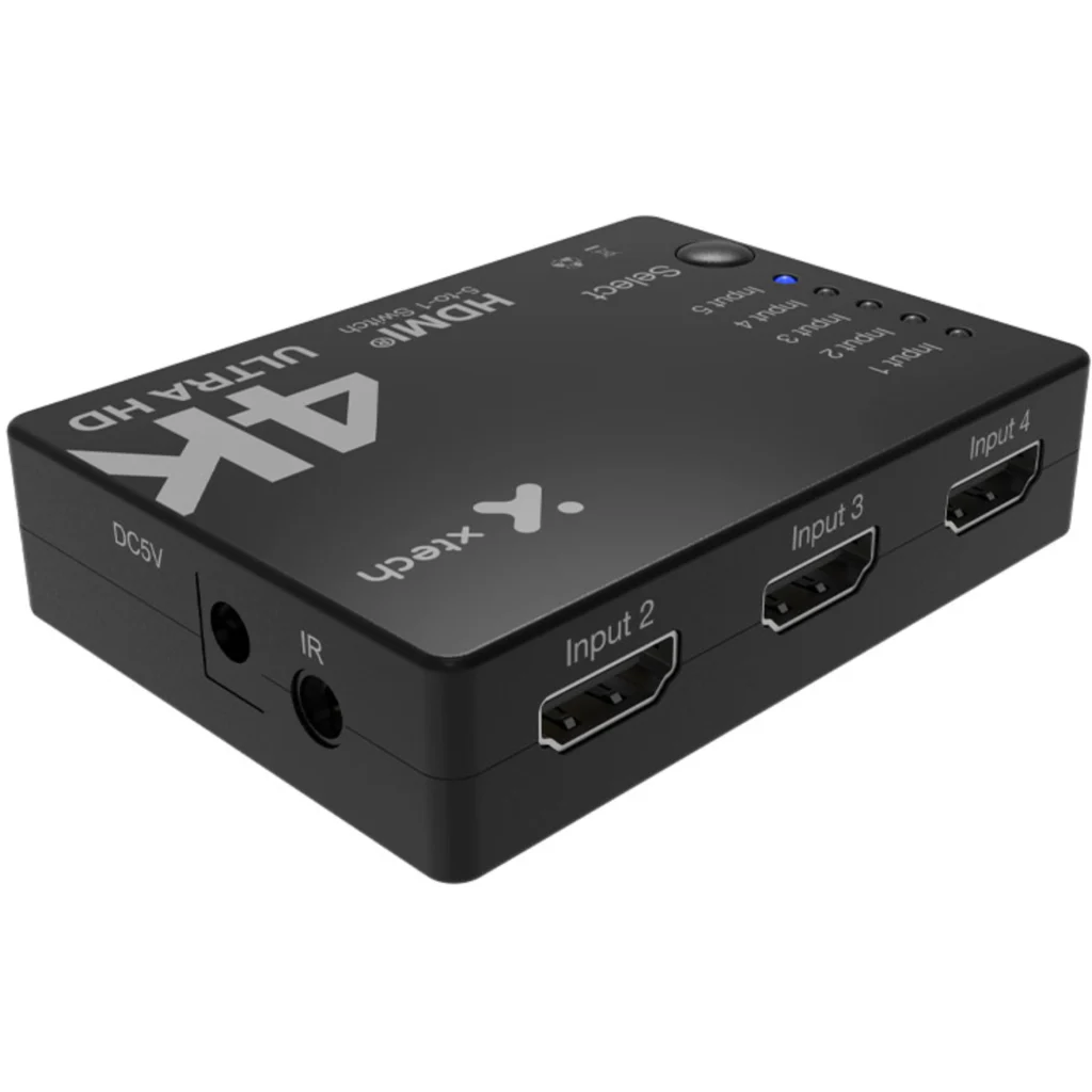 Imagen 6 de Switch X-Tech XHA-430, HDMI® de 5 puertos