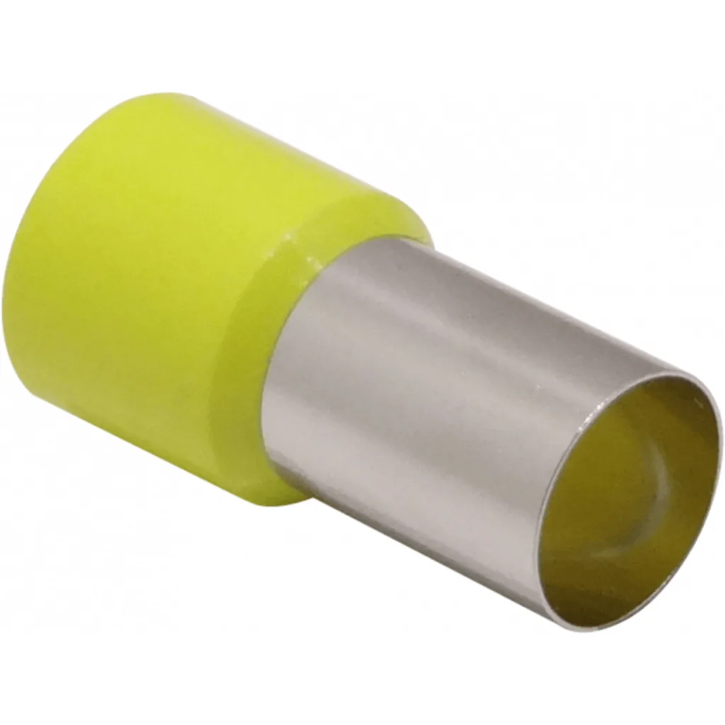 Amarill 150,0mm2 27/53,0mm 10un 300MCB Ferrules Terminal Aislado Crimp