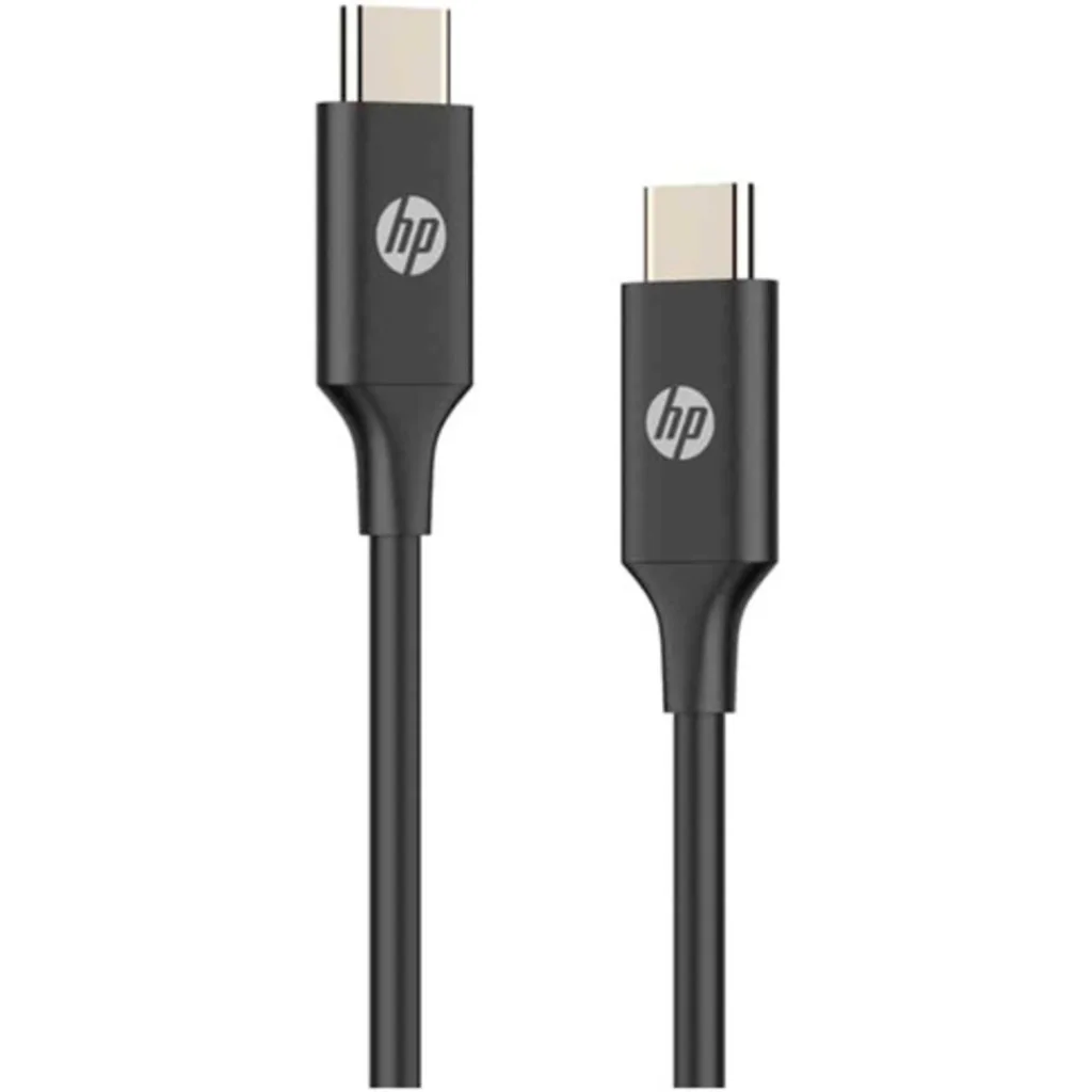Cable USB Tipo-C M/M 5V a 3A max, 480Mbps largo 1 metro  - HP DHC-TC107-1M