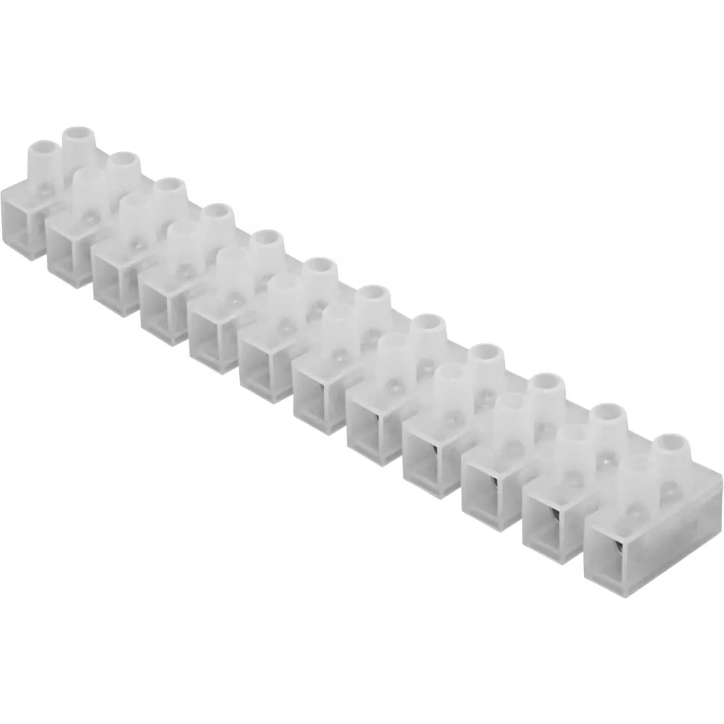 Imagen 2 de 100-Ampere 21,2mm2 12-Pares Regleta-Tornillo 380V 100A-Max 226x35x29mm
