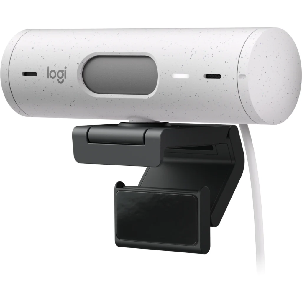 Webcam Logitech Brio 500 4mp Full HD 1080p Micrófono Integrado USB-C Blanco