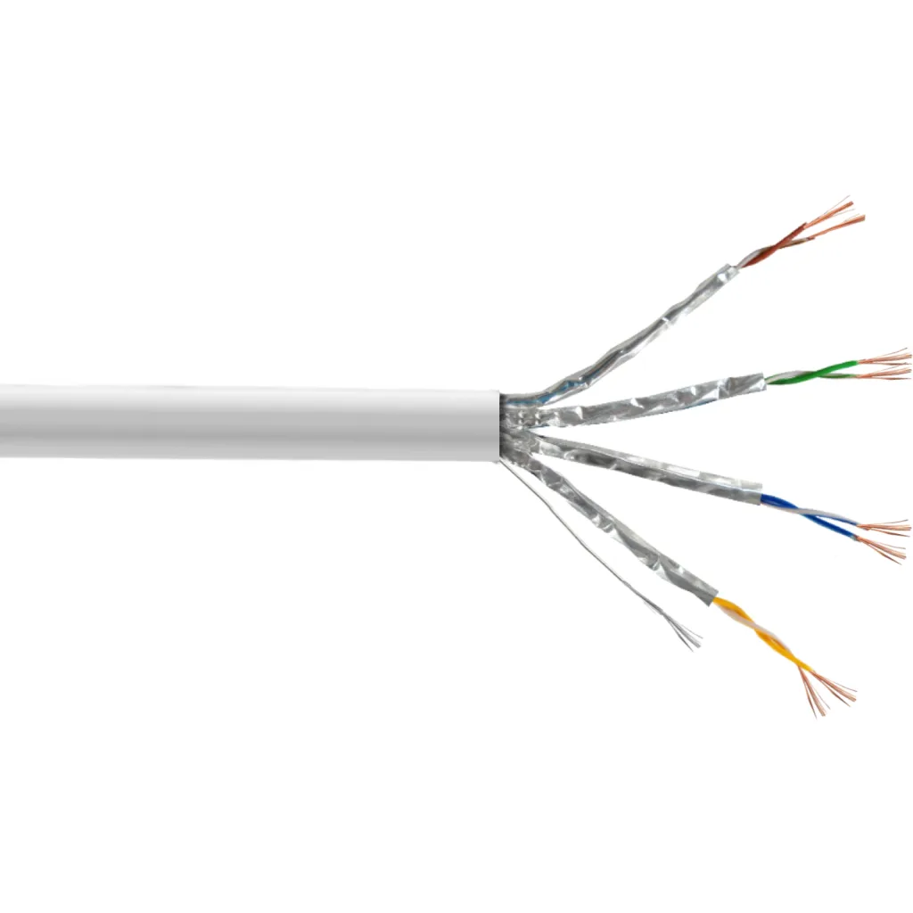 Imagen 1 de Cable de Red Linkmade Categoria 6a U/UTP Blanco Longitud 5 metros LSZH Blanco