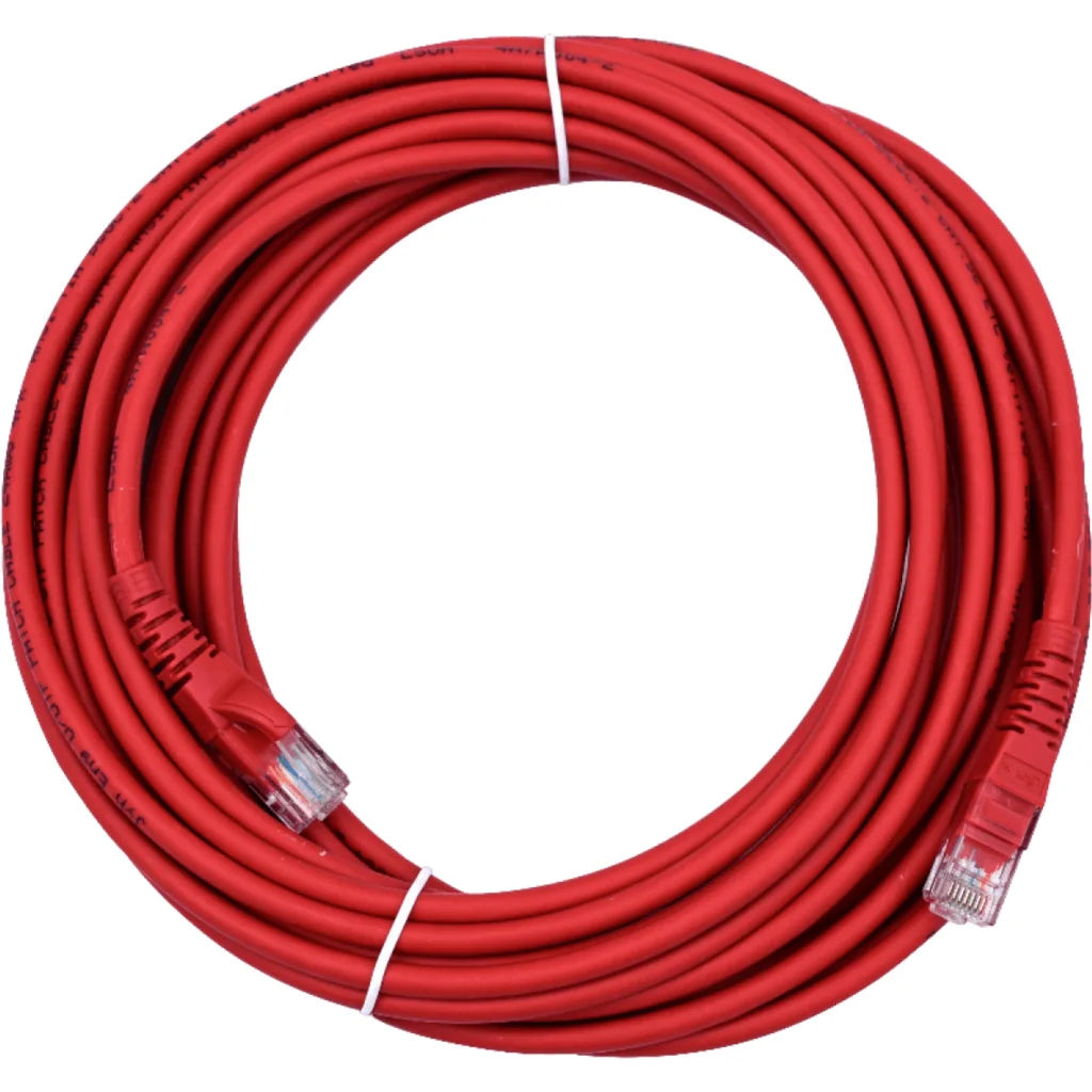 Imagen 2 de LINKMADE 7,5MT CAT6 ROJO LSZH CABLE PATCH MULTIF INYECTADO 7.5MT