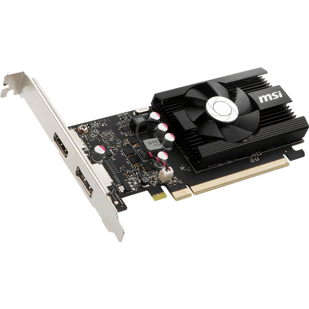 Imagen 2 de Tarjeta de Video MSI GF-GT 1030 4GD4 LP OC 4GB DDR4 PCIe3.0 x16 DP HDMI LowProf