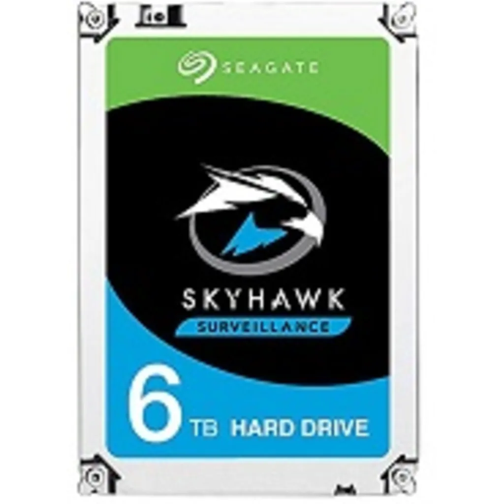 Imagen 2 de Disco Duro Seagate SkyHawk 6TB 3.5" 7200RPM SATA III 6GB/s 256MB p/NVR DVR