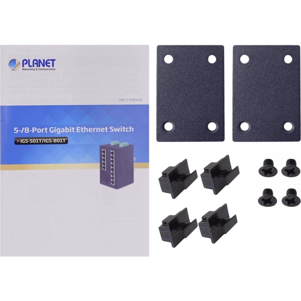Imagen 2 de Switch Planet Industrial 5x 10/100/1000BASET RJ45 TP auto-MDI/MDI-X, auto negot