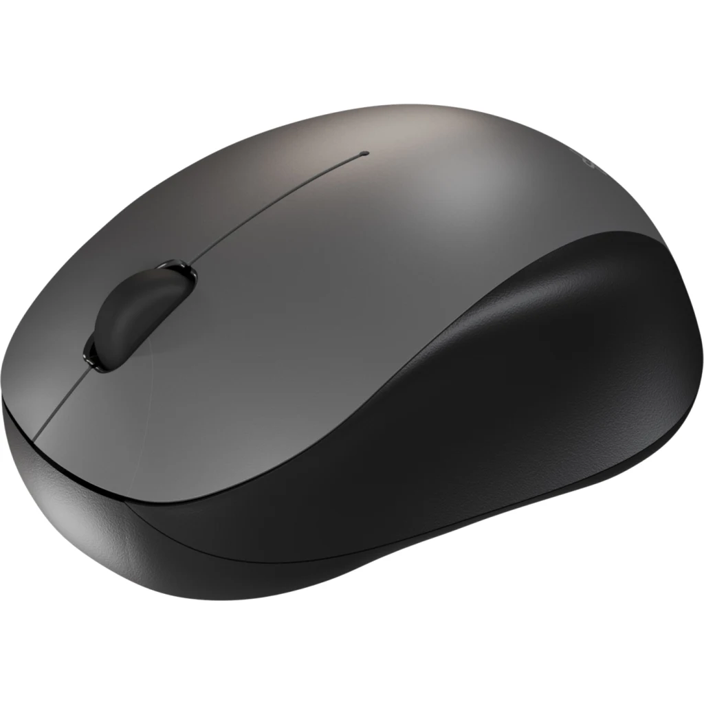 Mouse Inalámbrico KlipX KMB-001GR, Óptico 1600dpi 3 Btns Bluetooth5.0 Negro Gris