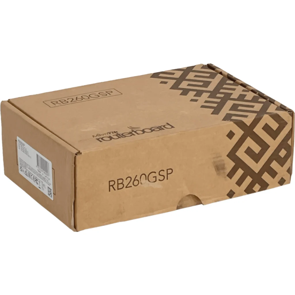 Imagen 5 de Switch Mikrotik RB260GSP, 5x Ethernet 10/100/1000 4-PoE/9-28VDC 1-SFP SwOS VLAN