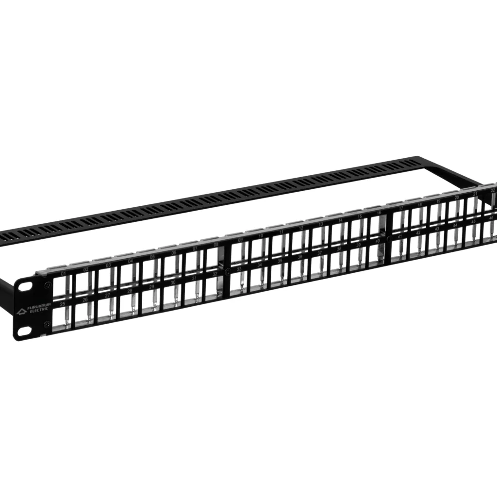 Imagen 2 de FURUKAWA Metal 48-Keystone Patch Panel 1U Vacio Unloaded 35050824