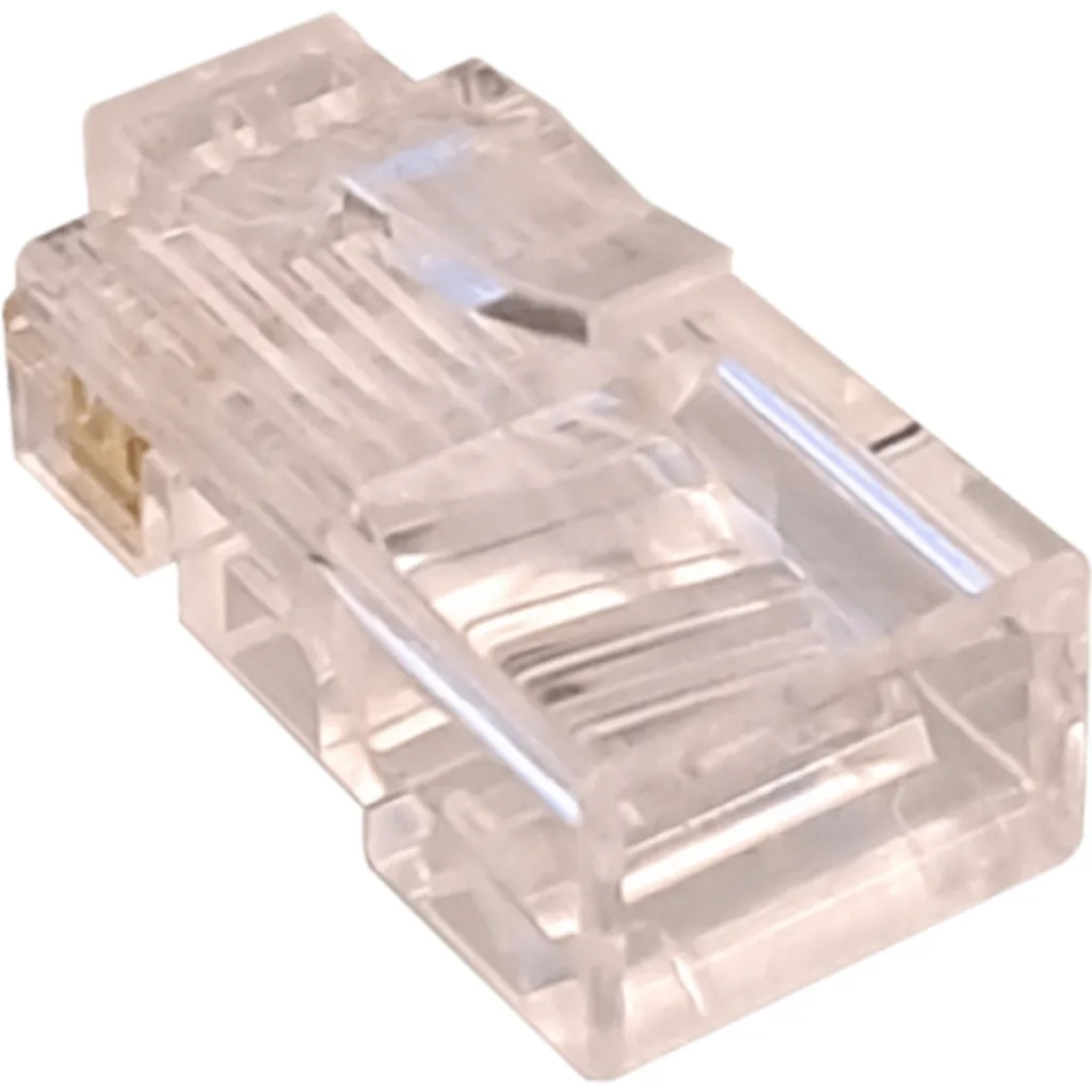 Imagen 2 de Conector RJ45 LINKMADE CAT5e p/Multifilar 10 Unid