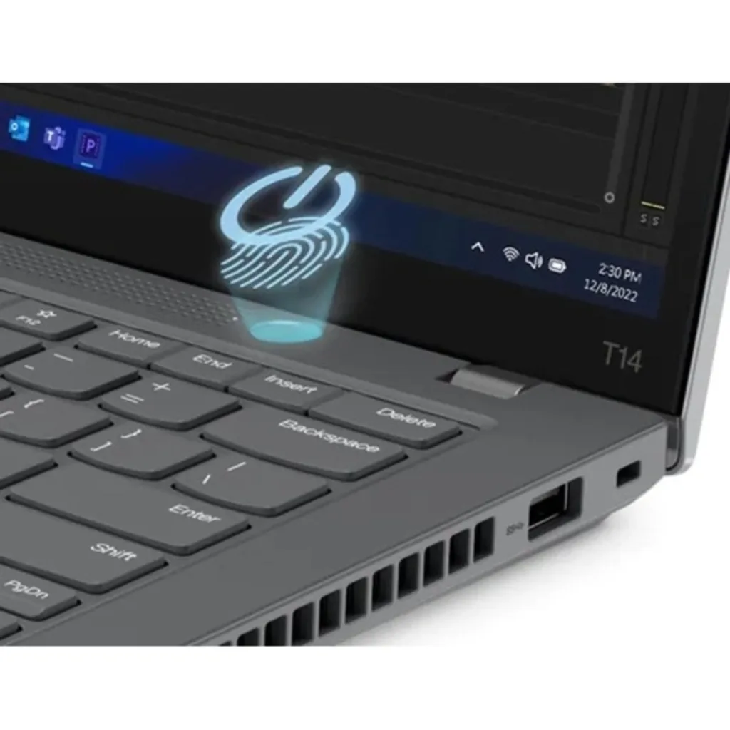 Imagen 4 de Notebook Lenovo ThinkPad T14 Gen3 I5-1240P RAM 16GB SSD 512GB 14" MX550 2GB W11P