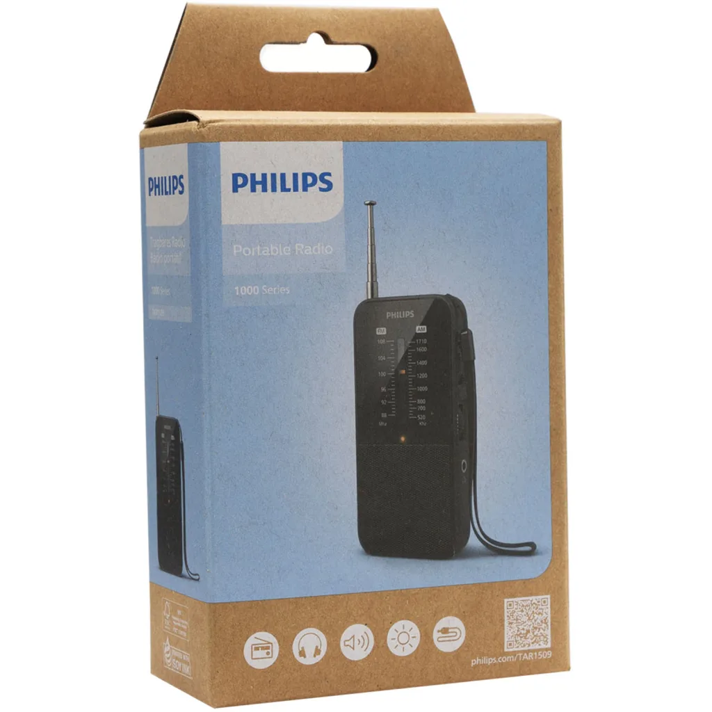 Imagen 7 de RADIO PORTATIL TAR1509 PHILIPS NEGRO