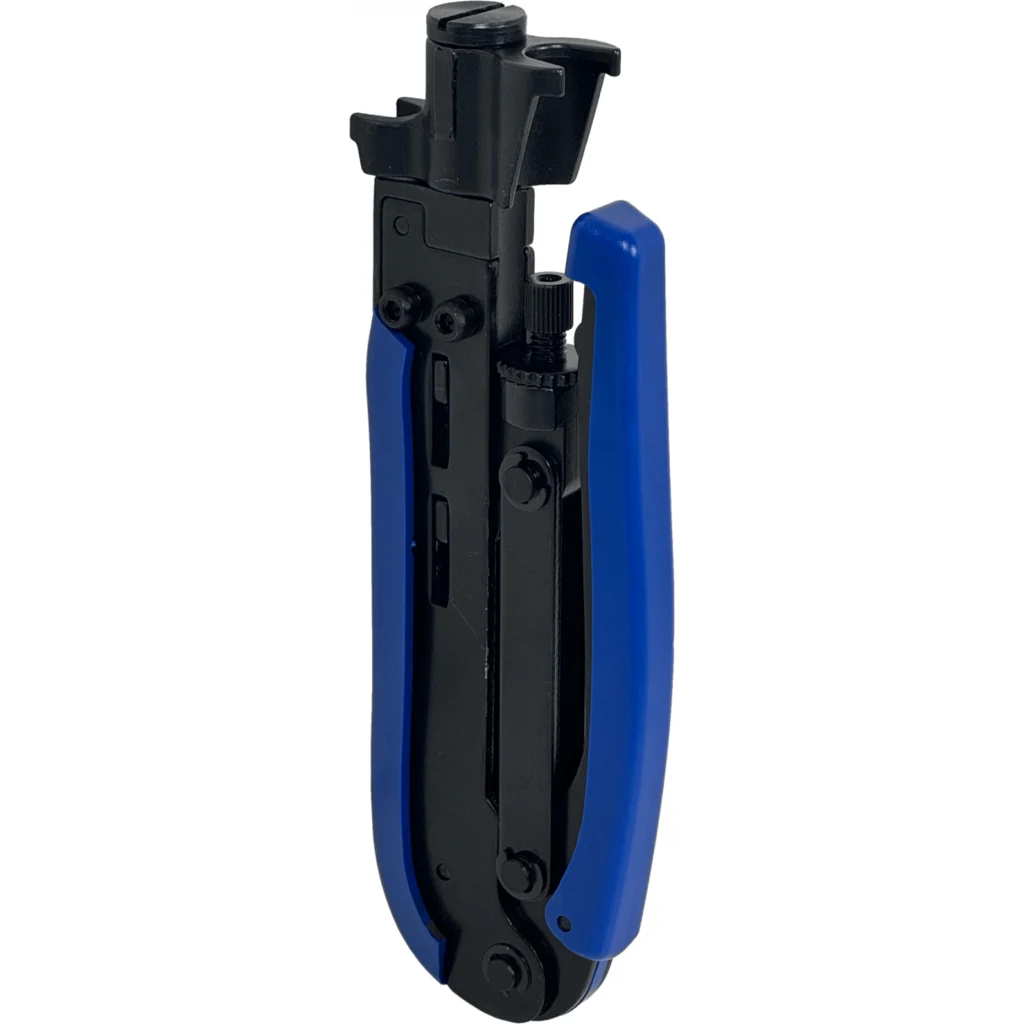 Crimpeadora RG59 RG6 RG11 de Empuje Coaxial Profesional Compresion