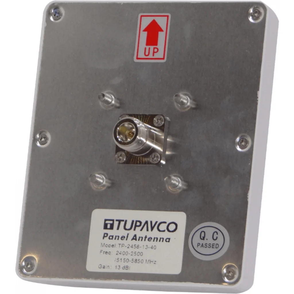 Imagen 2 de TUPAVCO 13dBi 2,4/5GHz 2400-2500/5150-5850MHz Antena Panel 40o N-H