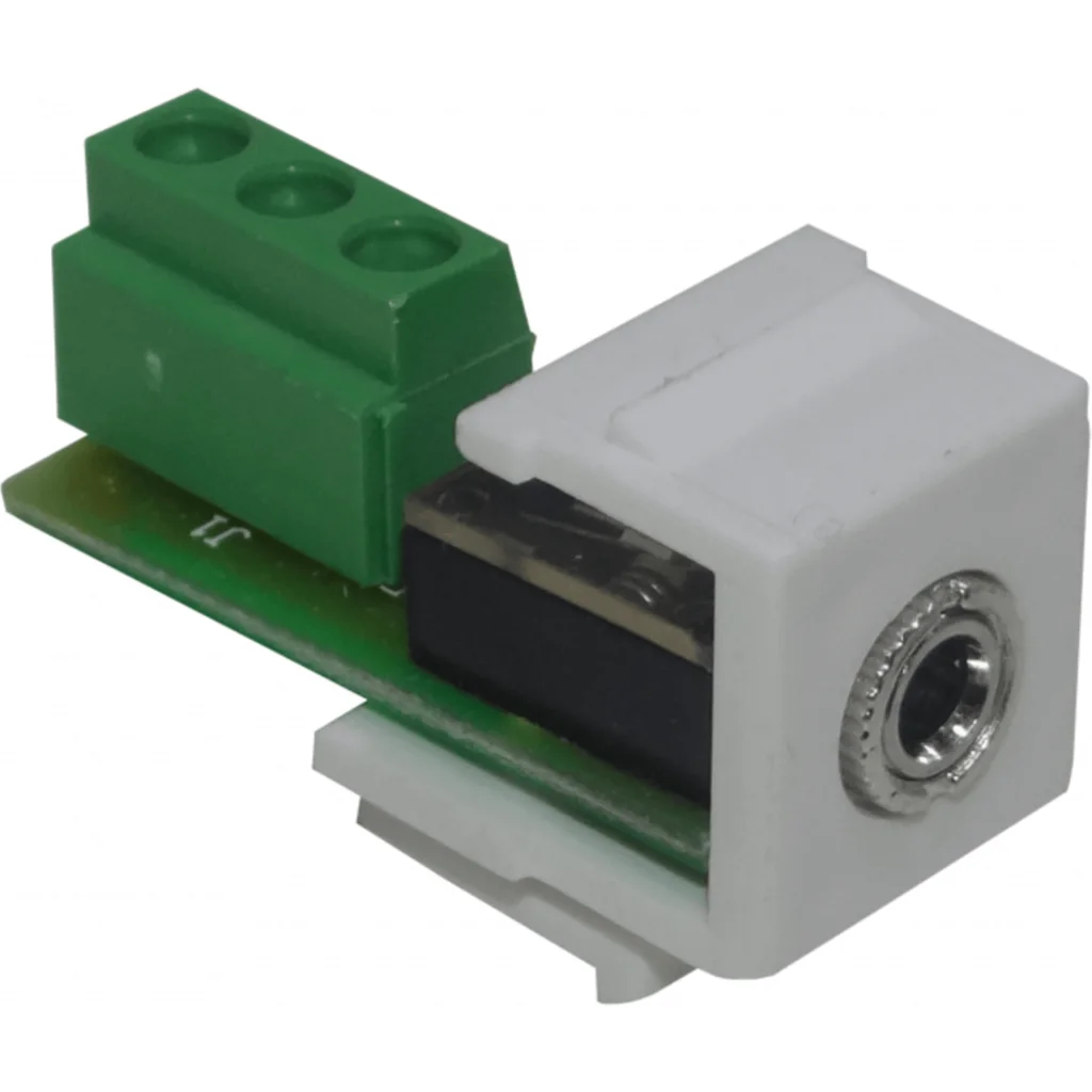 Keystone 3.5mm 3,5mm-H Phone-1/8 Audio Atornillable Terreno Plug Jack