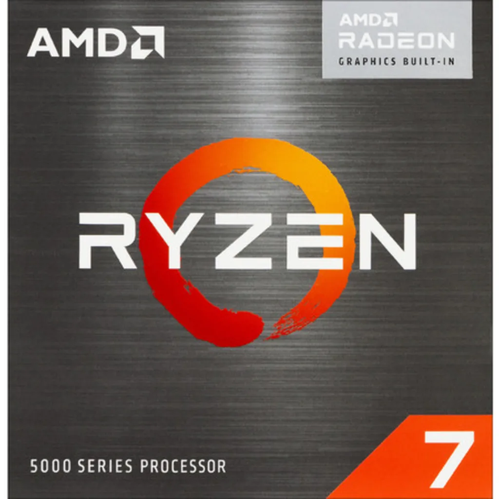 CPU AMD Ryzen 7 5700G 3.80-4.60GHz Turbo 16MB L3, 8 Núcleos Socket AM4 c/Grf