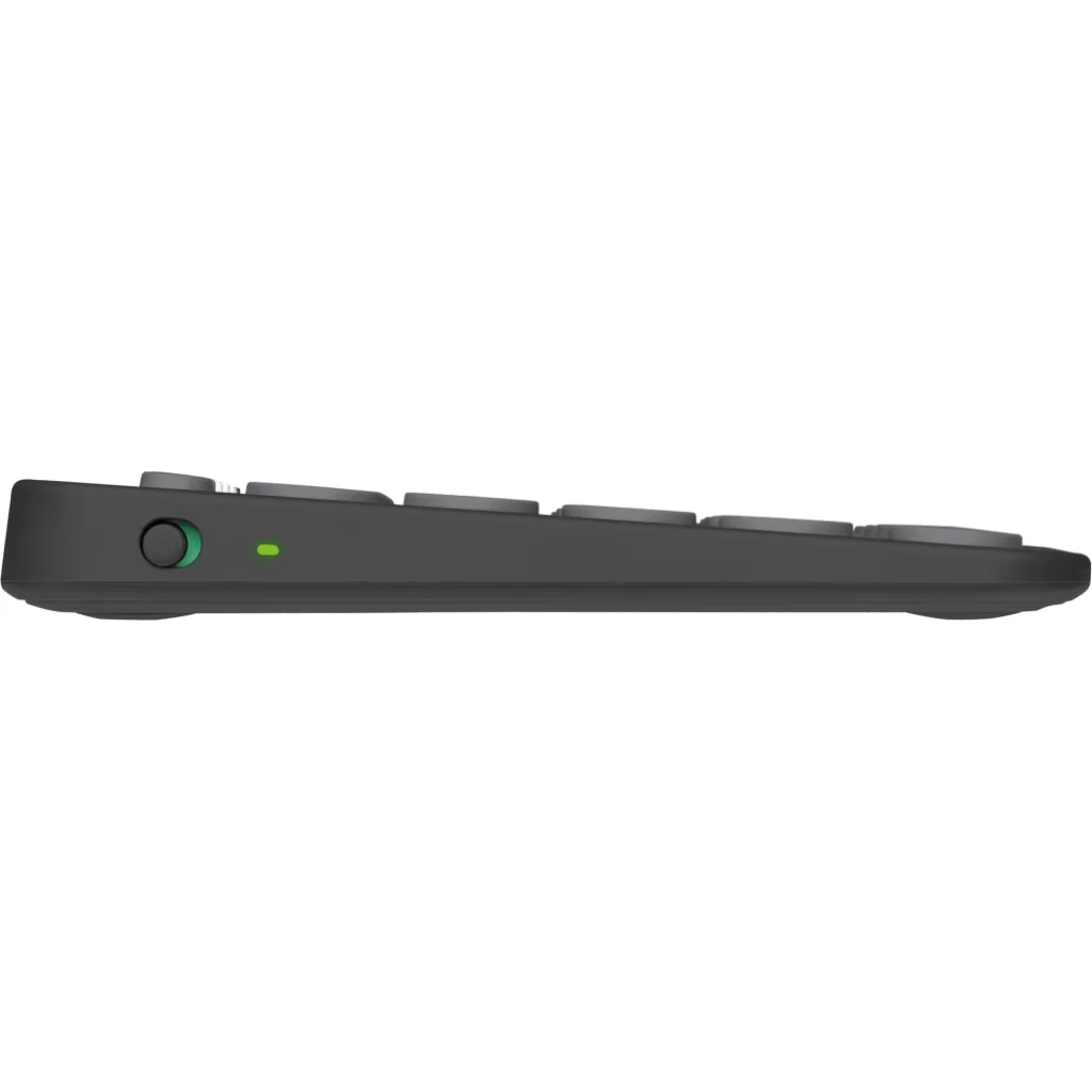 Imagen 2 de Teclado Inalámbrico Logitech Pebble Keys 2 K380S Bluetooth Dongle USB Grafito