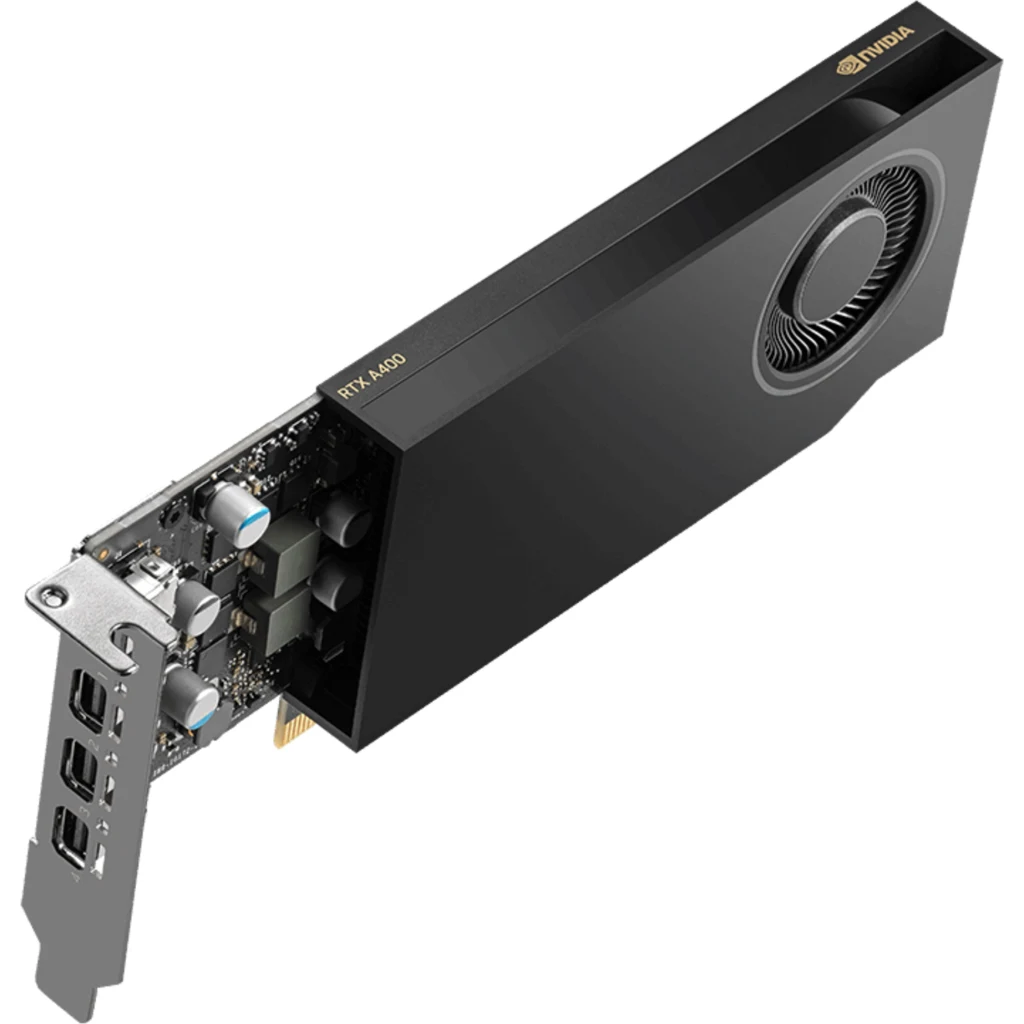 Imagen 3 de Tarjeta de Video PNY NV RTX A400 4GB GDDR6 4*mDP PCIe 4.0