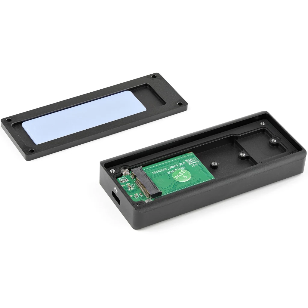 Imagen 2 de Cofre Porta SSD M.2 StarTech USB 3.1 10Gbps para NVMe Comp 2230 2242 2260 2280