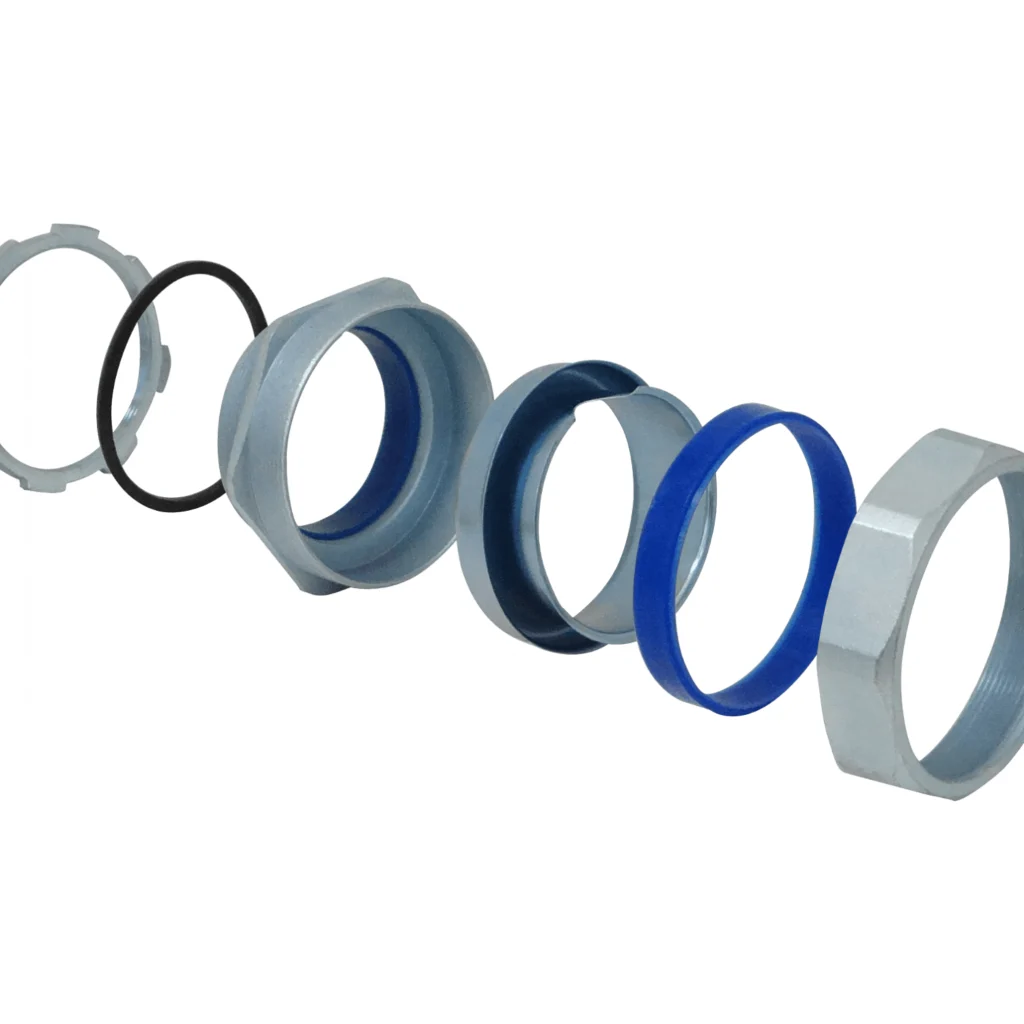 Imagen 1 de Metalico 90mm Prensa Estopa para Flexible Aislacion IP65